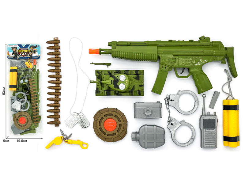 13PCS Military Police Toy Set