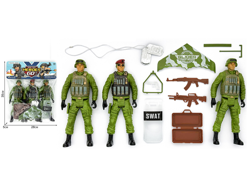 13PCS Military Police Toy Set