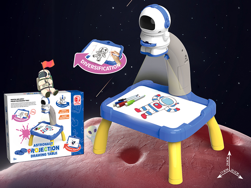 Astronaut Projection Drawing Table