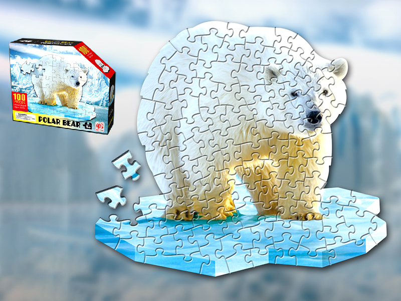 100PCS Polar Bear Puzzle