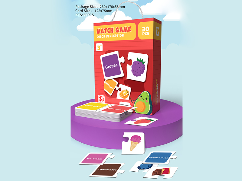 Color Cognition Matching Puzzles 30pcs