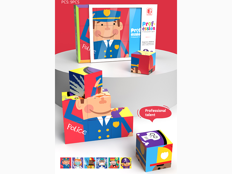 Profession 6 In 1 Puzzle