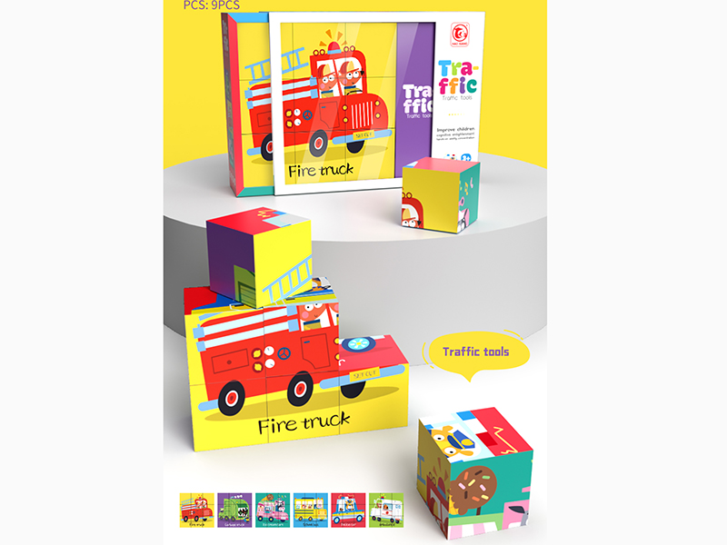 Traffic 6 In 1 Puzzle