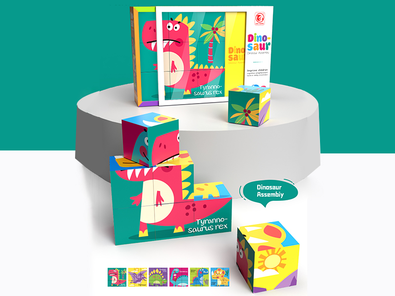 Dinosaur 6 In 1 Puzzle