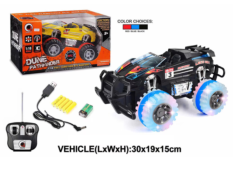 1:16 4 Channel Remote Control Cross-Country Car(With Light And Music)