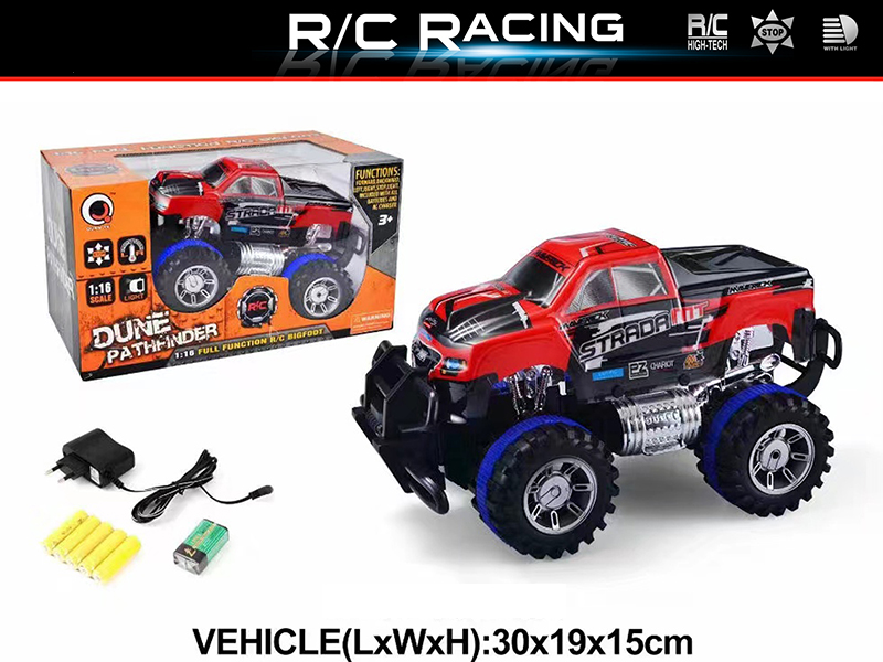 1:16 4 Channel Remote Control Cross-Country Car(With Light And Music)