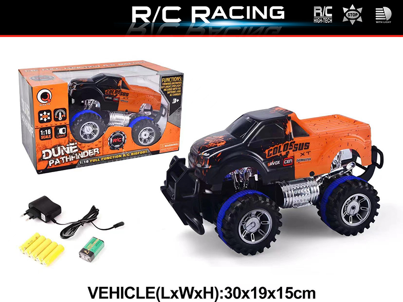 1:16 4 Channel Remote Control Cross-Country Car(With Light And Music)