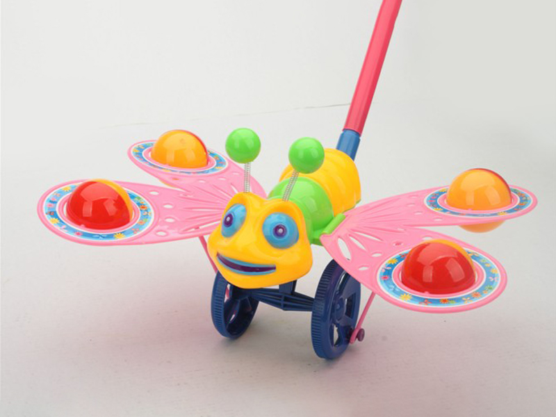 Hand Pushed Honeybee Toy