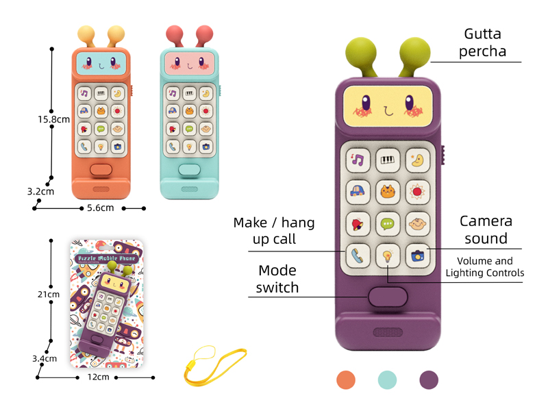 Alien English Puzzle Phone Toy