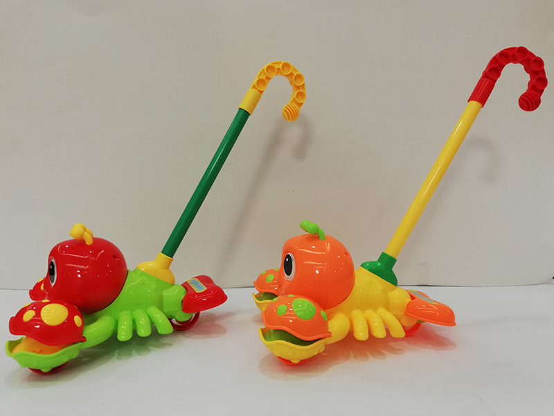 Hand Push Lobster Toy