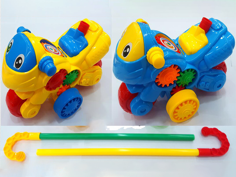 Hand Push Motorcycle Toy