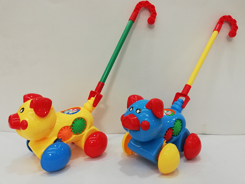Hand Push Pig Toy