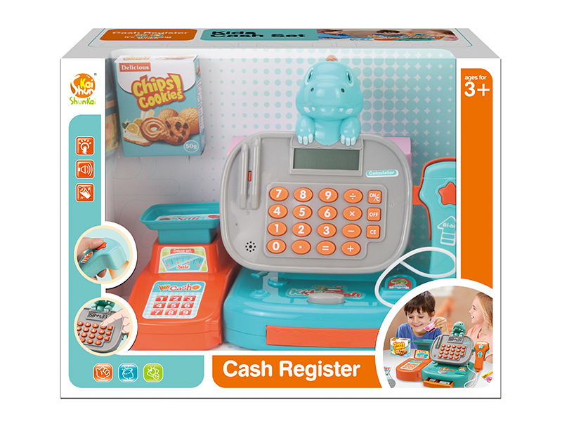 Dinosaur Cash Register  + Scale