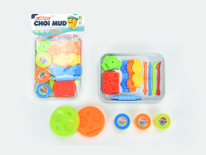 Hamburg Biscuit Colored Mud Toy Set