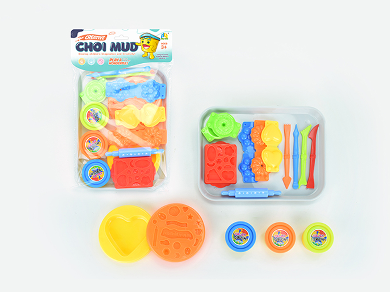 Cake Biscuit Colored Mud Toy Set