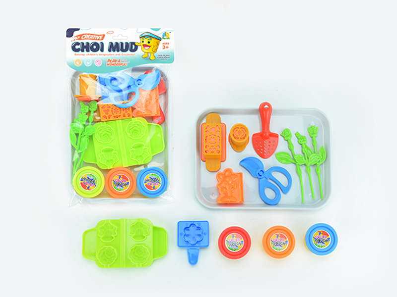 Florist Colored Mud Toy Set