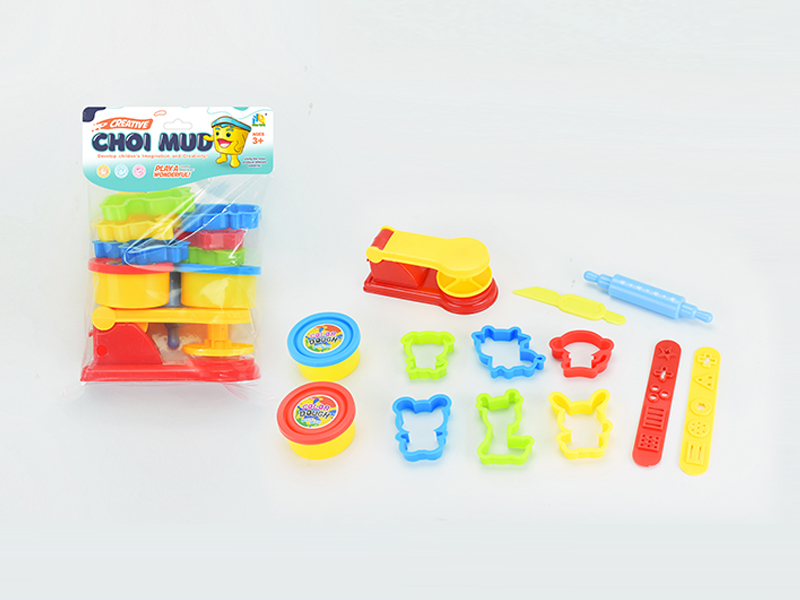 Animal Colored Mud Toy Set