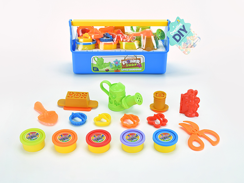 Florist Colored Mud Toy Set