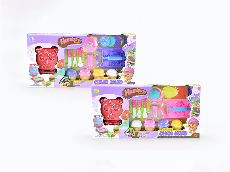 Hamburg Machine Kitchen Colored Mud Toy Set