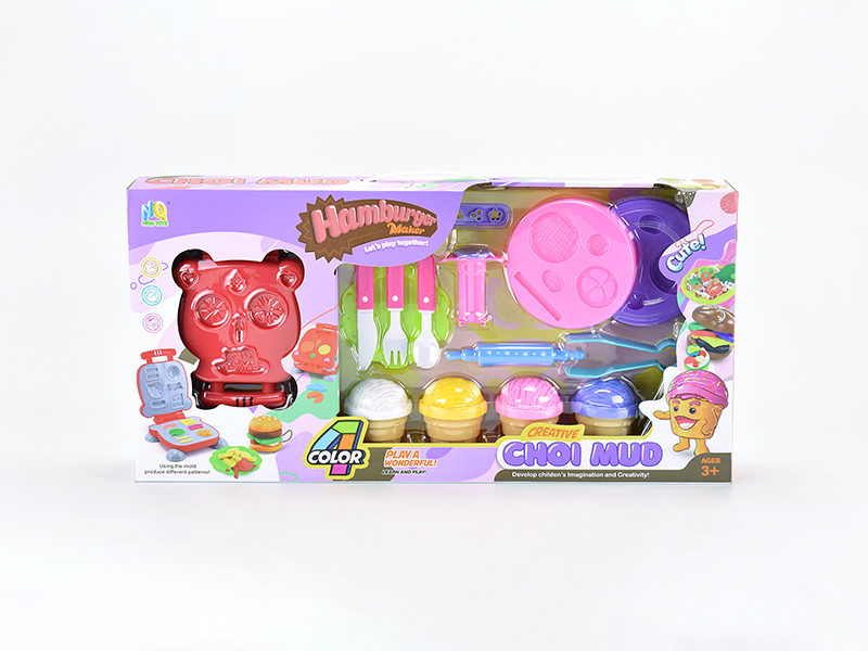 Hamburg Machine Colored Mud Toy Set