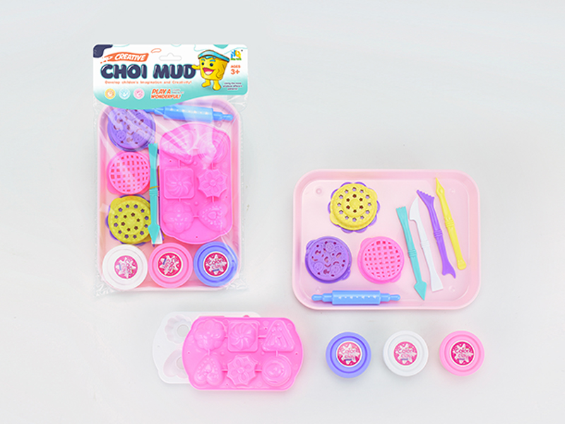 Cake Dessert Colored Mud Toy Set