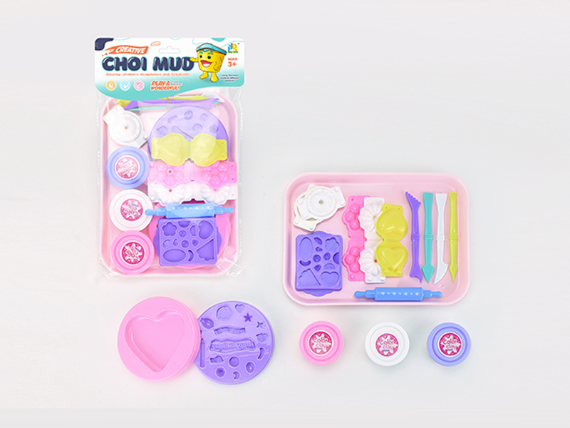 Cake Biscuit Colored Mud Toy Set