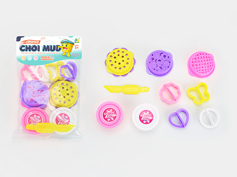 Dessert Colored Mud Toy Set