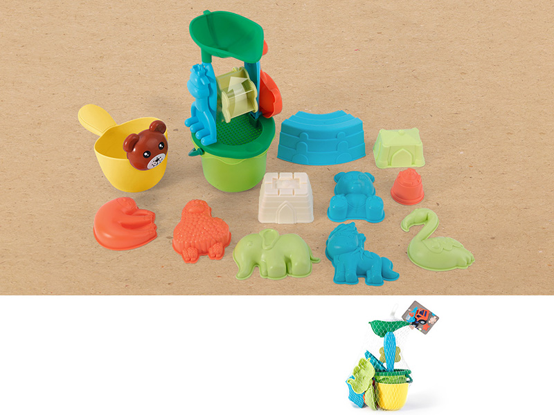 Sand Bucket Set 19pcs