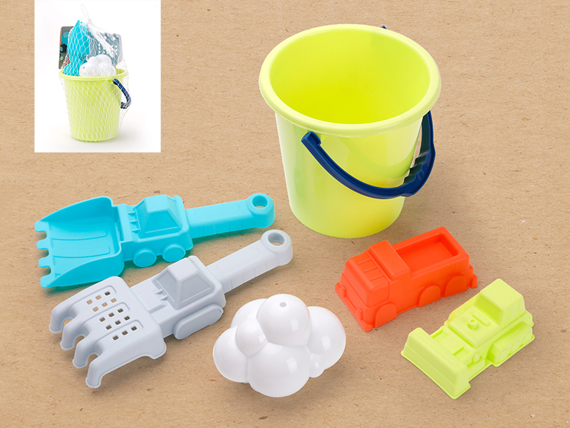 Sand Bucket Set 6pcs