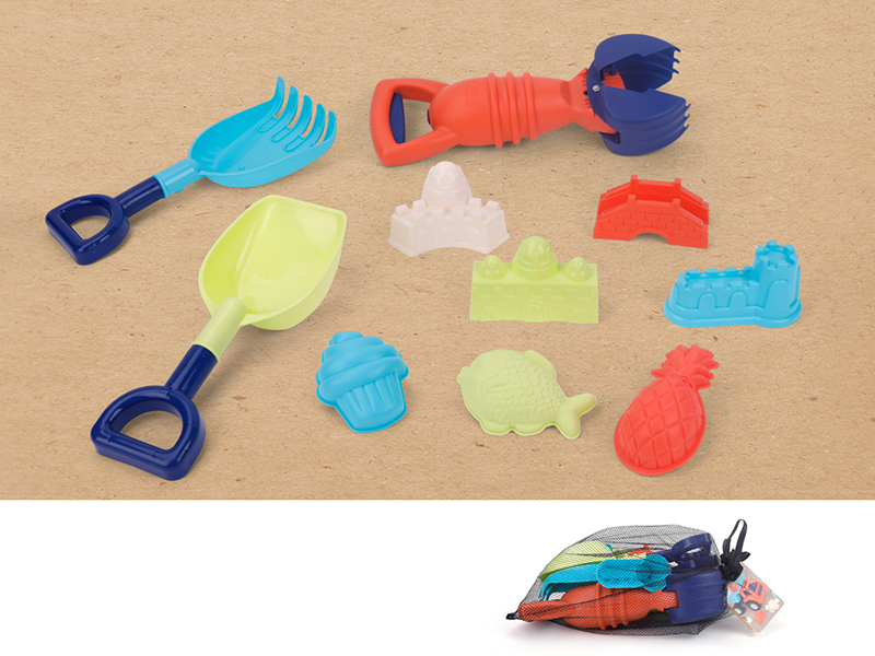 Shovel Rake Sand Mold Set 10pcs