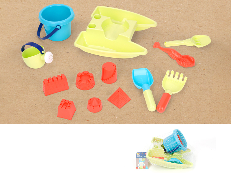 Beach Toys Boat Set 13pcs