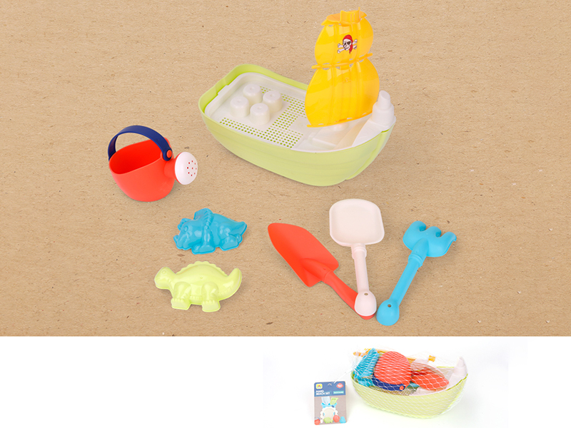 Beach Toys Boat Set 9pcs