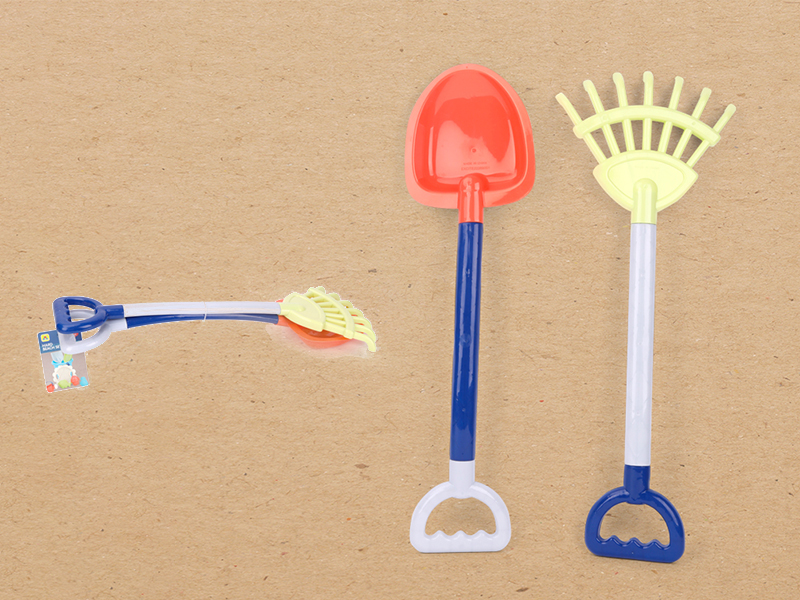 Sand Shovel Rake Set 2pcs