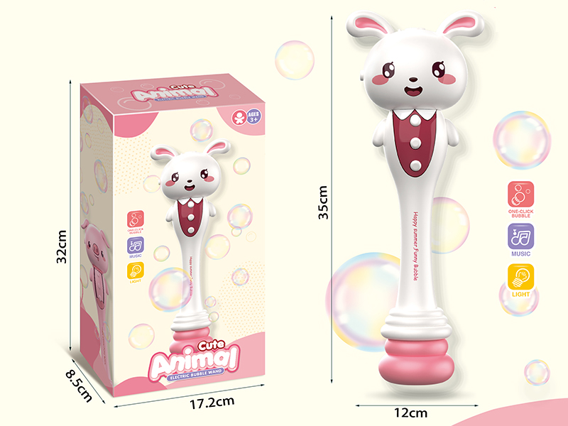 Cute Rabbit Electric Bubble Wand