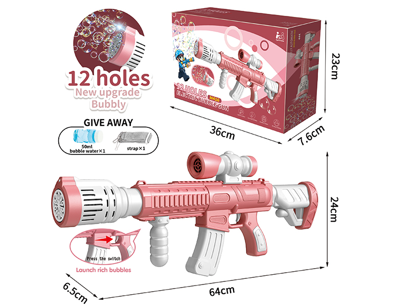 Fully Automatic M416 Bubble Gun (12 Holes)