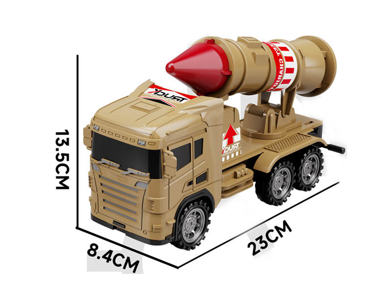 Friction Military Rocket Vehicle