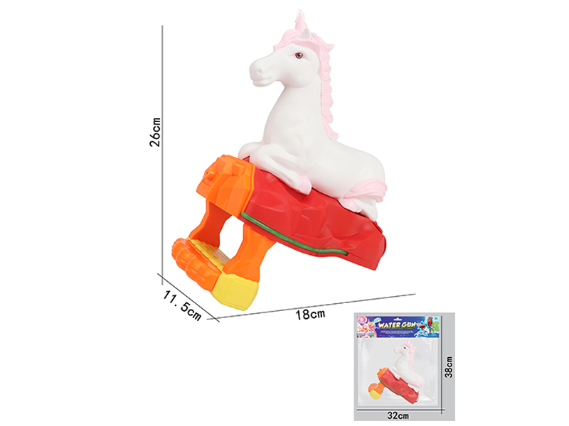 Pink Unicorn Press Water Gun