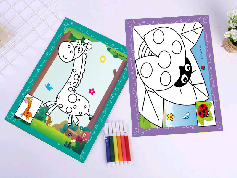 Diy Six Color Pen Watercolor Painting