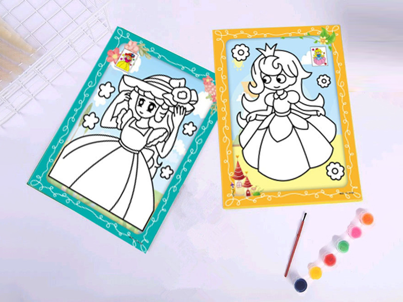 Diy 6-Piece Watercolor Painting