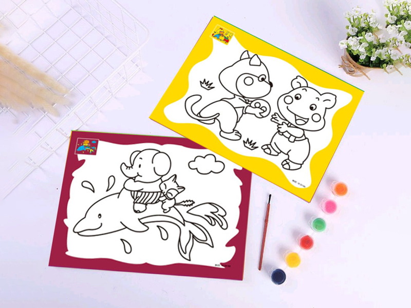 Diy 6-Piece Watercolor Painting