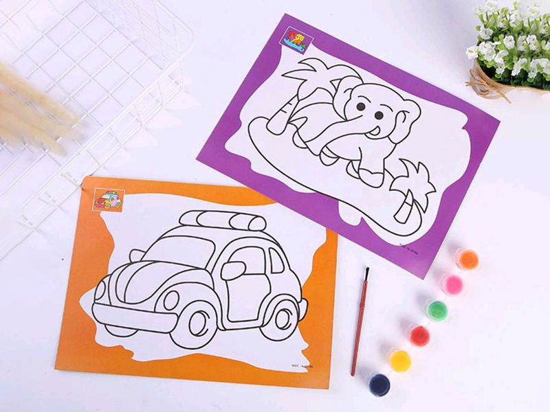 Diy 6-Piece Watercolor Painting