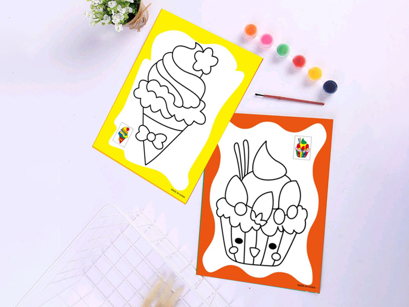 Diy 6-Piece Watercolor Painting