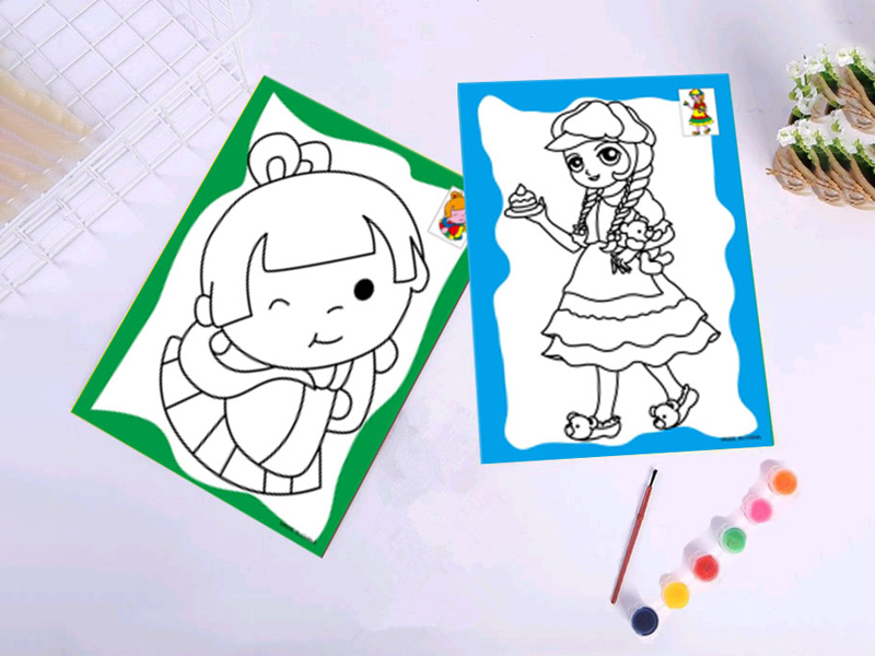 Diy 6-Piece Watercolor Painting