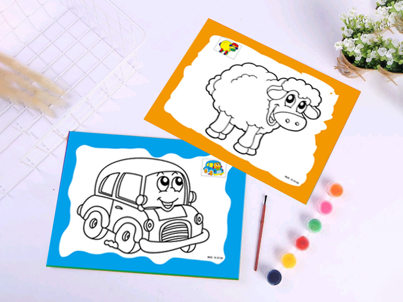 Diy 6-Piece Watercolor Painting