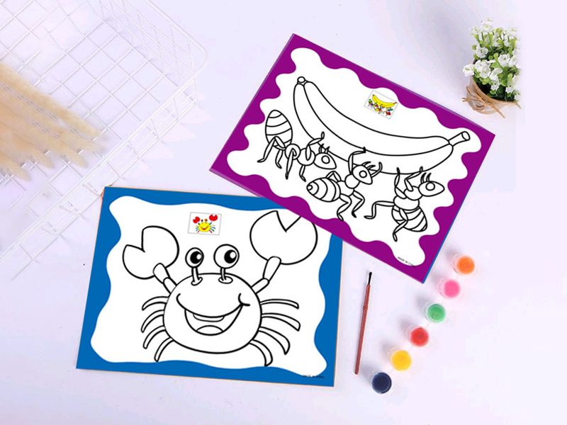 Diy 6-Piece Watercolor Painting