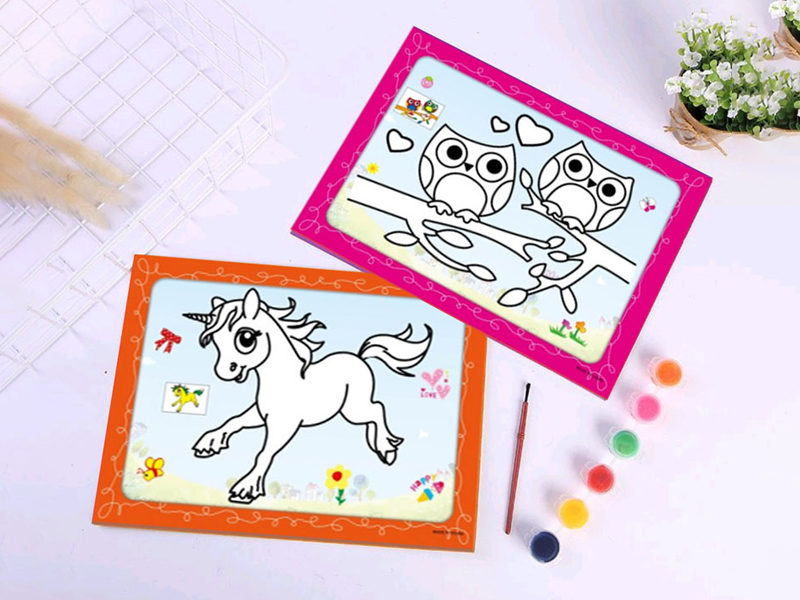 Diy 6-Piece Watercolor Painting