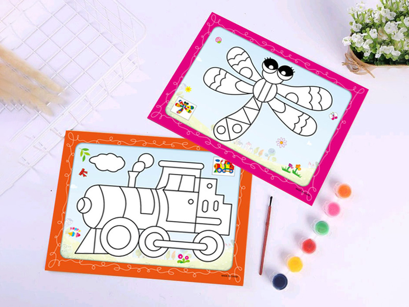 Diy 6-Piece Watercolor Painting