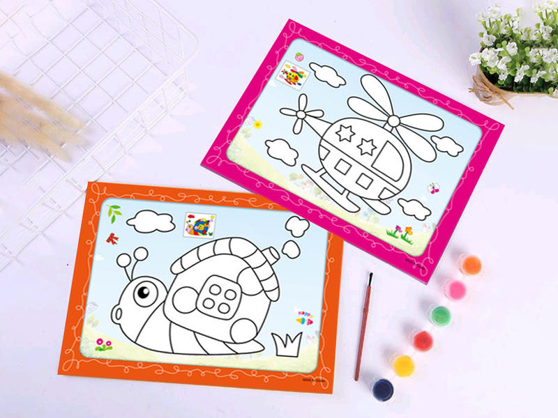 Diy 6-Piece Watercolor Painting