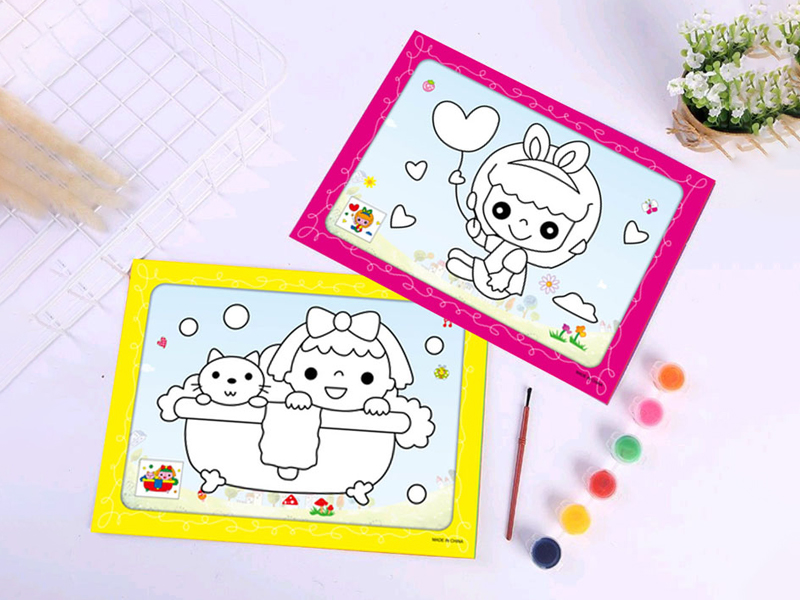 Diy 6-Piece Watercolor Painting