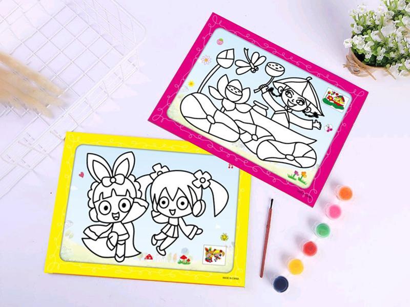 Diy 6-Piece Watercolor Painting